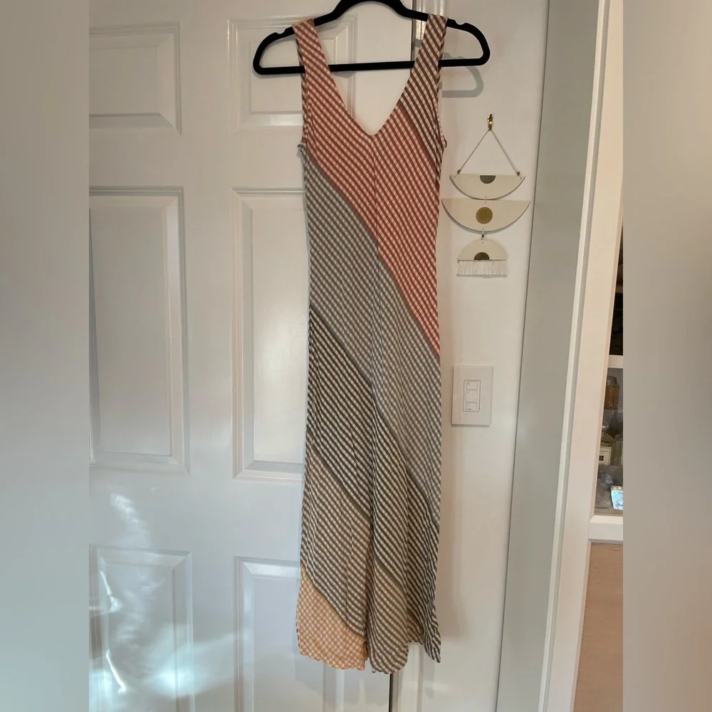 Rachel Pally Simona Dress - Ombré Check Voile